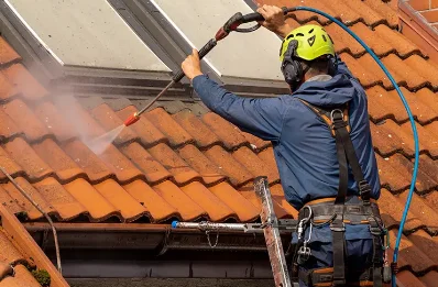 Démoussage et hydrofuge de toiture à Fuissé